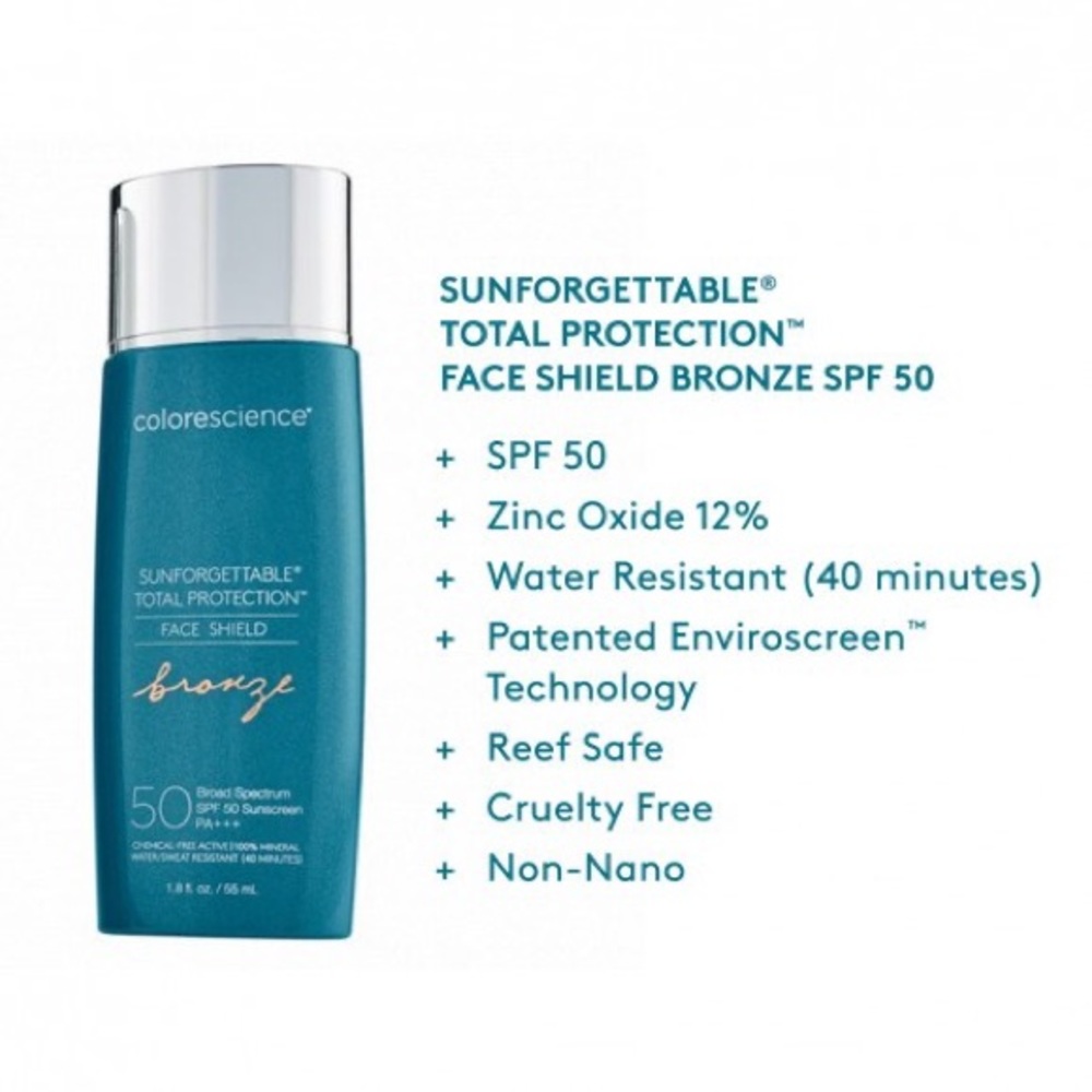 Colorscience Sunforgettable Face Shield Bronze 50+